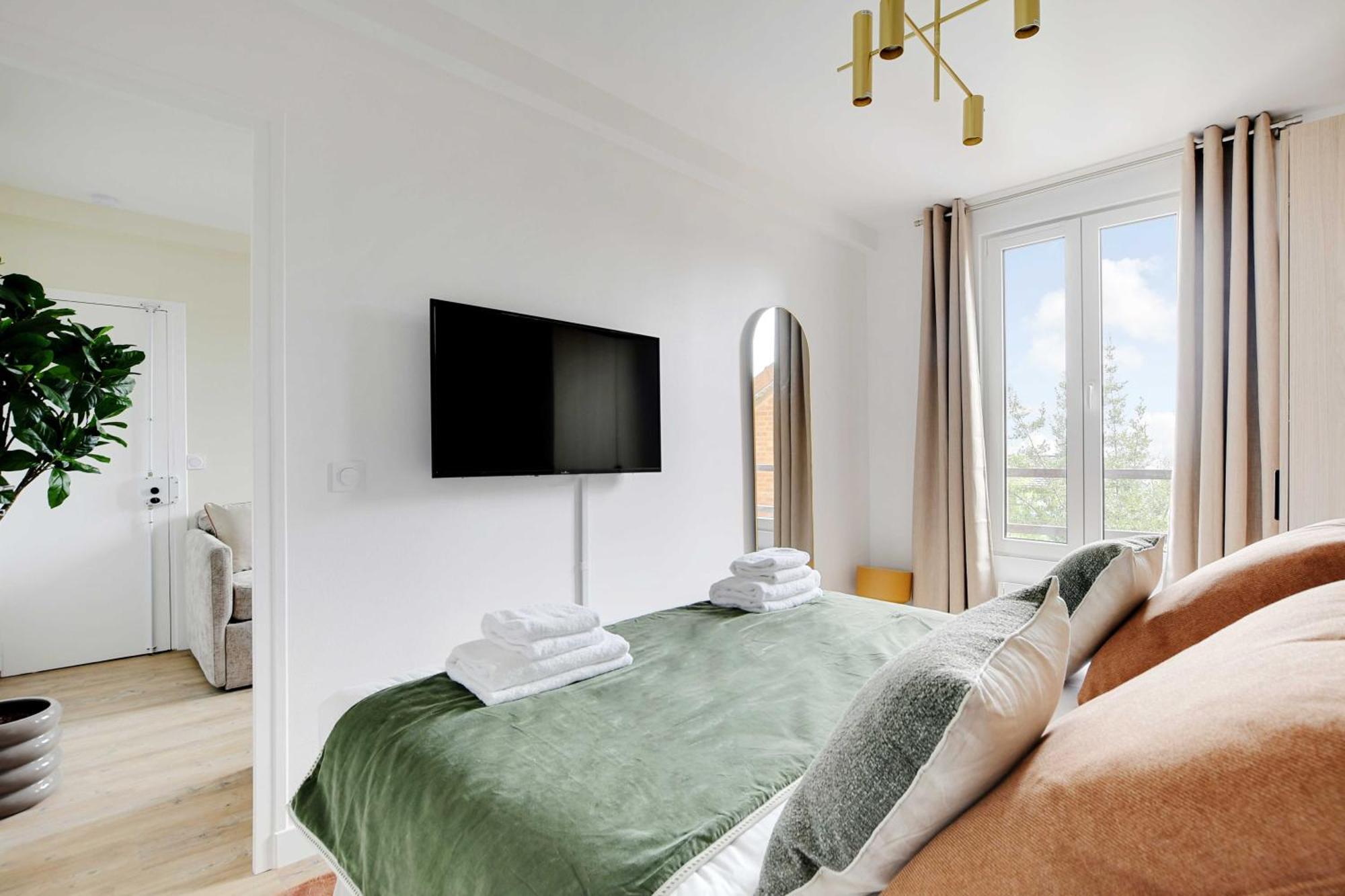 Cosy Apartment - 1Bdr For 3P - Ивры-Сур-Сеине Экстерьер фото